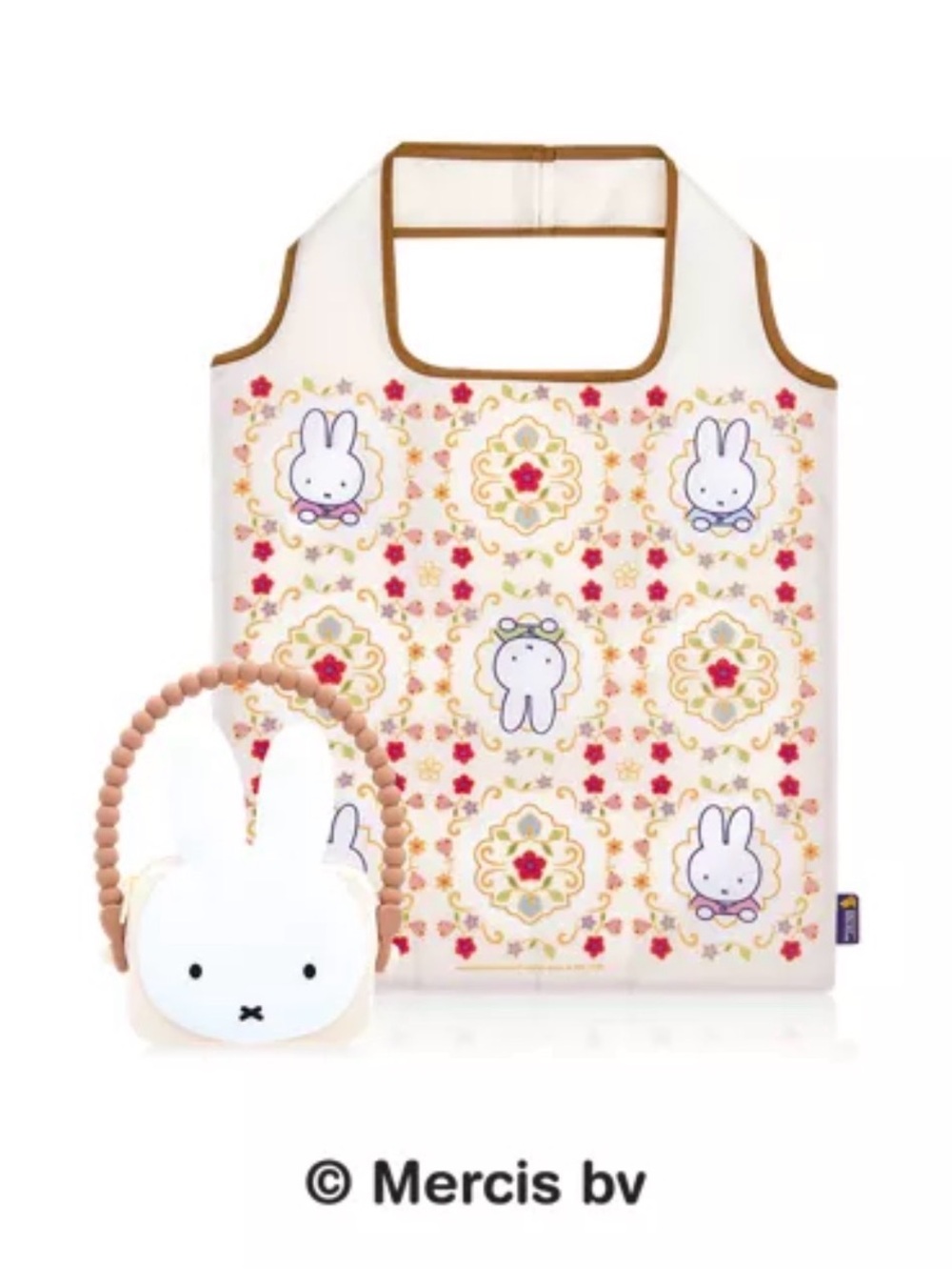 Miffy x Singapore Airlines Foldable Tote Bag in Cream (limited edition)